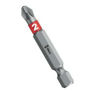 Wera 05059550001 Bit, 851/4 BTZ, Phillips, BiTorsion, Tough, 1/4in ...