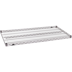 Metro SE-217263K4-S-4 Super Erecta 4-Shelf Industrial Wire Shelving Starter Unit, Metroseal Gray Epoxy, 21 x 72 x 63