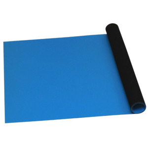 Desco 66402 Roll, Statfree T2 Plus, Dissipative, 2-Layer Rubber, Blue ...