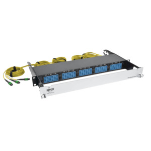 Tripp Lite N48K-15M8L60S-B 40/100Gb Fiber Breakout Patch Panel, 40Gb To ...