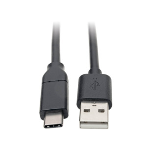 Tripp Lite U038-C13 USB-A to USB-C Cable, USB 2.0, 3A Rating, USB