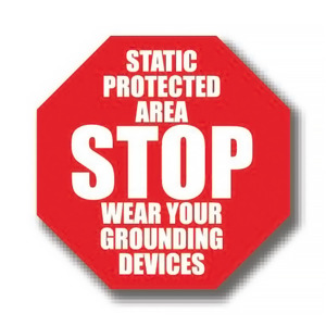 ESD Safe Warning Signs & Tapes