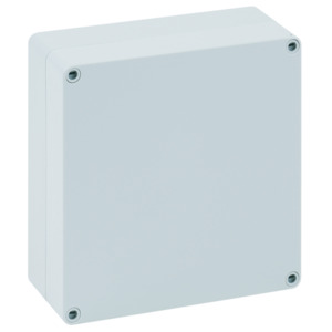 Altech 120-913 Enclosure, Polycarbonate, Gray, Smooth Sides, 7.17