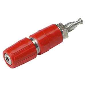 TestEquity: Altech 930268101 Test Socket, Red, 2 mm Cross Hole, Solder ...