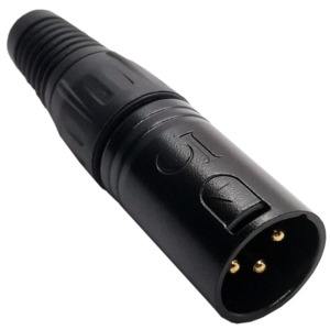 Io Audio Technologies IO-XLR3-M-BKAU