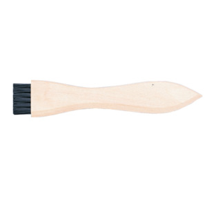 Techni-Pro 758CH127 Applicator Brush,Nylon 1/2, 0.012 Bristle, Wood  4-15/16 Handle, 2x6 Row