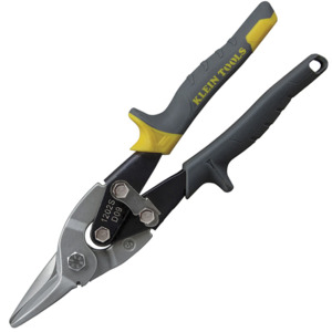 Klein Tools Straight-Cut Aviation Snips with Wire Cutter 1202S
