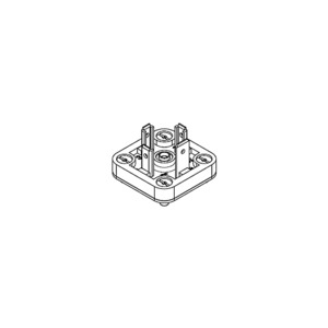 Molex 1210120168 mPm DIN Base, Form A-18mm, B20 Base, 2 Pole