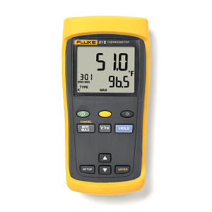 Rugged J,K,T, E Thermocouple Calibrator and Thermometer