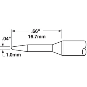 Metcal STTC-007 TIP CARTRIDGE,CONICAL1/32