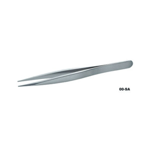 Techni-Pro 758TW446 - High Precision Tweezers, Style 00,  Anti-Acid/Anti-Magnetic, Stainless Steel, Thick, Strong, 4.7