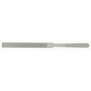 Nicholson 02375NN 5-1/4 Inch Double Cut Tungsten Point File – Thin Rectangular For Distributor Points & Tight Spots
