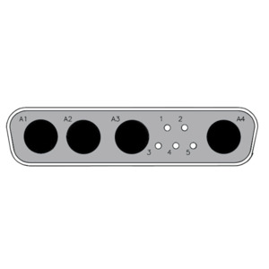 D-Sub Mixed Contact Connectors