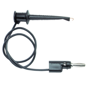 Pomona 3781-24-5 Minigrabber Test Clip Patch Cord, Green, 24 in