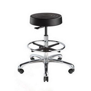 Backless stool with discount wheels