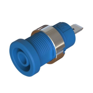 Cal Test Electronics CT4397-08-3 Sheathed Jack, 4mm, 4.8mm, Panel