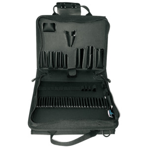 Jensen Tools 216-023BLK Single Cordura Tool Case, Black, 13-1/2x10x2-1/ ...