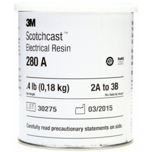 3M 280-16KITS/CTN Electrical Resin, Espoxy, Scotchcast, 280 A, 65 Shore ...