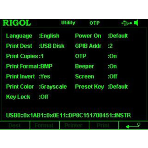 RIGOL INTERFACE-DP800