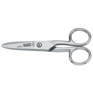Techni-Pro 14-467 Smooth Blade Electrician's Scissors 5-1/4 Long