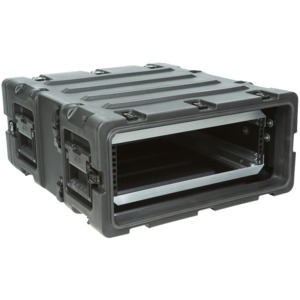 SKB Cases 3RS-3U24-25B 3U, Static Shock Rack Transport Case, 24in