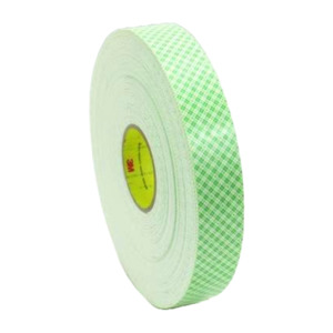 3M 7000048479 Foam Tape, Double Coated, Urethane, Off White
