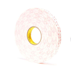 レターパックプラス 600 60枚 3M 7000048469 VHB Tape 4945, White, 1