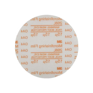 3M 7000120353 Hookit Microfinishing Film Disc 268L, 15 Mic, Type D, 5 ...