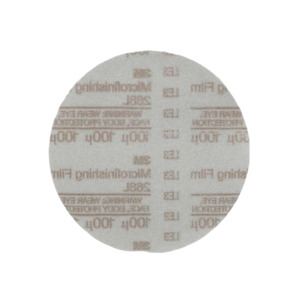 3M 7000120371 Hookit Microfinishing Film Disc 268L, 100 Mic, Type D, 5 ...