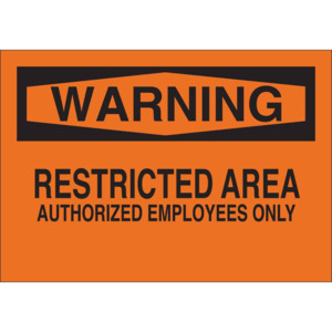 Warning Posters, Stickers & Signs
