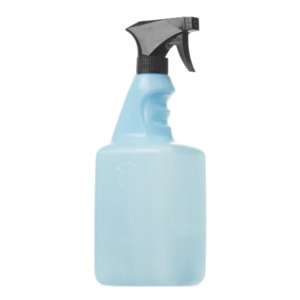 32 oz. Blue, Plastic Trigger Spray Bottle, 3XJV8
