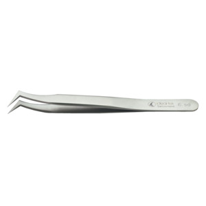 Techni-Pro 758TW7770 High Precision Tweezers, Style 7, SS, curved,Very  Fine,4.7