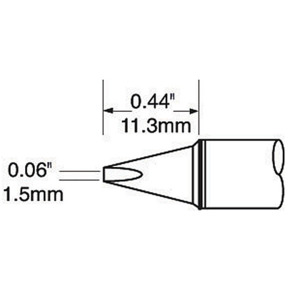 Metcal STV-CH15A Soldering Tip STV Series Chisel 0.06