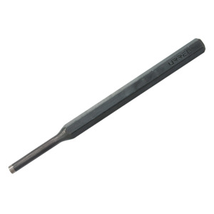 Urrea 47-5/16x1/8 Pin Punch, Straight, 1/8 Tip Size, 5/16 Diameter,  5-1/4 OAL, Alloy Steel