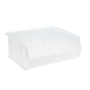 16-1/2 in. W x 14-3/4 in. D x 7 in. H Stackable Plastic Storage