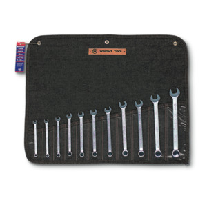 Wright Tool 751 Metric Combination Wrench Set, 10mm - 19mm (10-Piece)