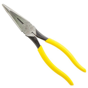 Pliers, Needle Nose Side Cutters with Stripping, 21.4 cm - D203-8N