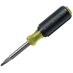 Klein Tools 32477 Screwdriver/Nut Driver 10-In-1 Reversible Bits ...