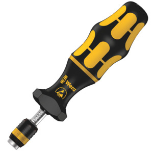 Wera Tools 05074733001 ESD Adjustable Torque Screwdriver 7445, 1/4,  2.5-11.5 lbs