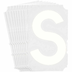 Brady 174978 Quik-Align 5130 Series Polyester 3 in Lbl Legend: S White ...