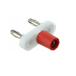 Pomona 5165-2 Double Banana Plug, Shorting Bar w/Binding Post, 15 A ...