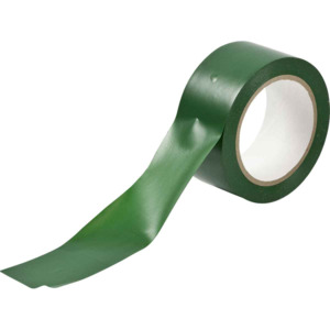 Brady 58201 Red Vinyl Aisle Marking Tape - 2 Inch Width, 108 Foot Length, Semi-Gloss Pressure Sensitive