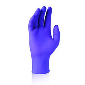 Kimberly-Clark 55082 Nitrile Gloves, Exam Gloves, Ambidextrous, Purple,  9.5, Medium, 100/Box