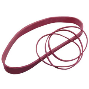 Anti-Static Rubber Band - Pink, 5 1/2 x 1/8