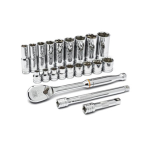 GEARWRENCH 80557 Socet Set, 21 Pieces, 3/8