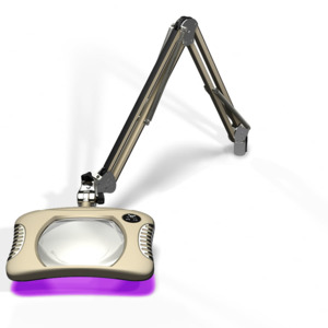 【在庫あり】 LED 82400-4-RG White O.C. Magnifying 7x5.25 Lamp, その他