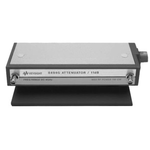 Keysight 8494B/001 Manual Attenuator, 11dB/1dB, 18 GHz,1W, Type-N 