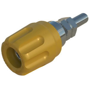 SKS Hirschmann Test & Measurement PK 10 A gelb / yellow / yellow