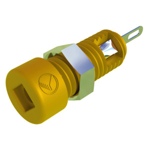 SKS Hirschmann Test & Measurement MBI 1 gelb / yellow