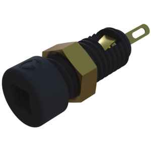 SKS Hirschmann Test & Measurement MBI 1 schwarz / black Au